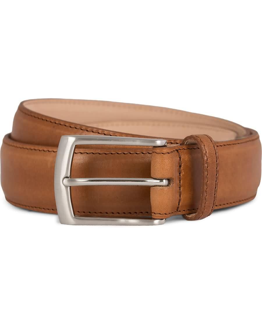 loake 1880 henry leather belt tan 8pao3